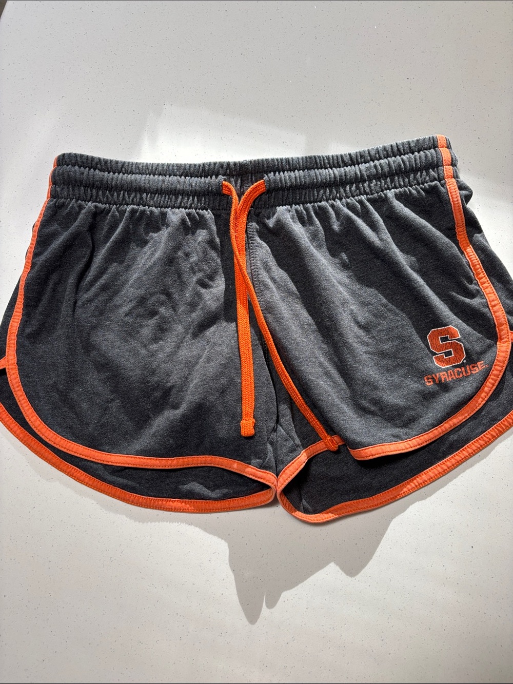 Women's Syracuse Charcoal & Orange Lounge Shorts